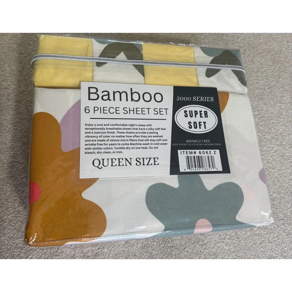 Estella Home Ultra‎ Plush 2000 Series Queen Sheet Set